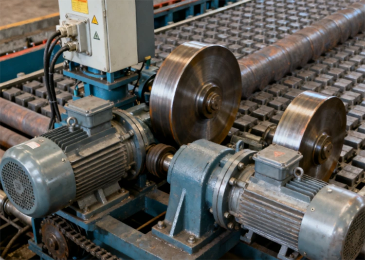 Roller-Type Cooling Bed